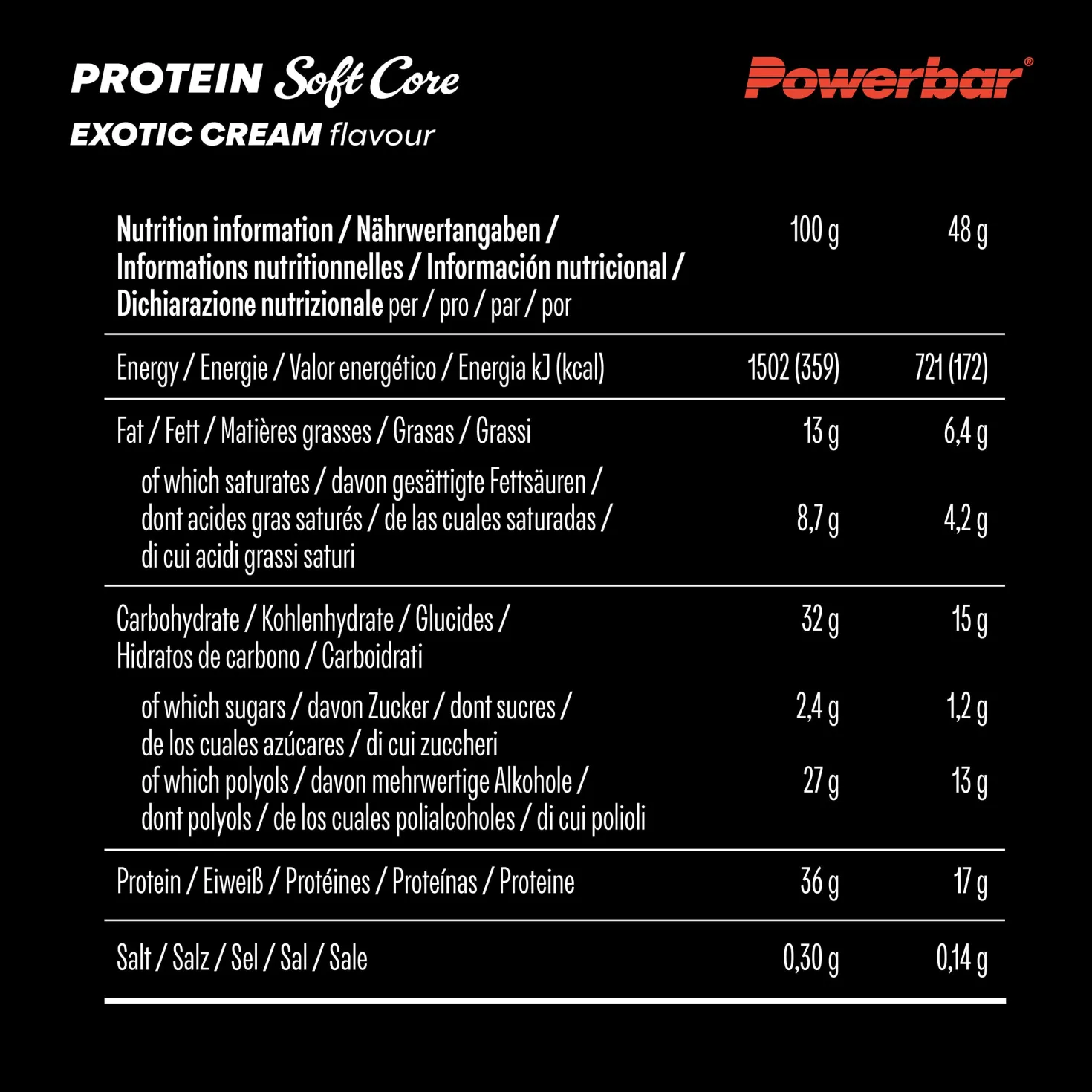 Protein Soft Core (12x48g)
