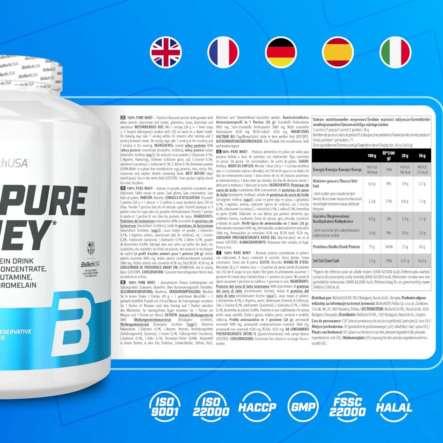 100% Pure Whey (2000g)
