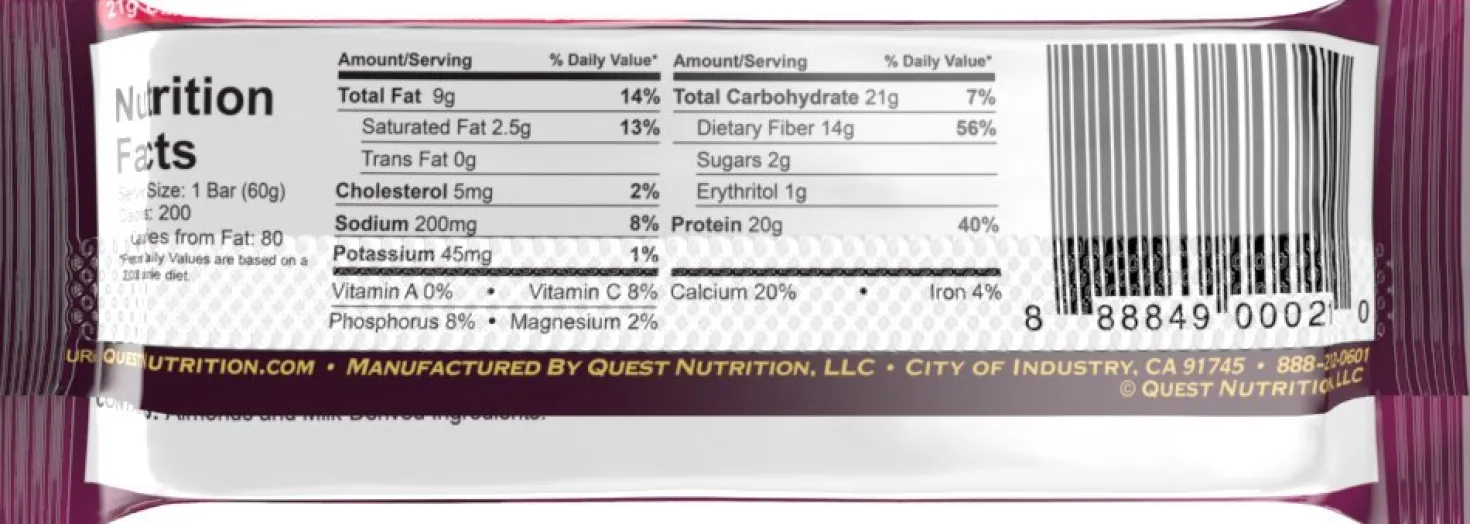 Quest Bar (12x60g)