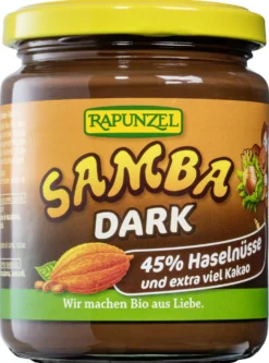 Samba Dark zartbitter Nuss-Nougat-Creme bio (250g)