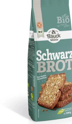 Schwarzbrot glutenfrei bio (500g)