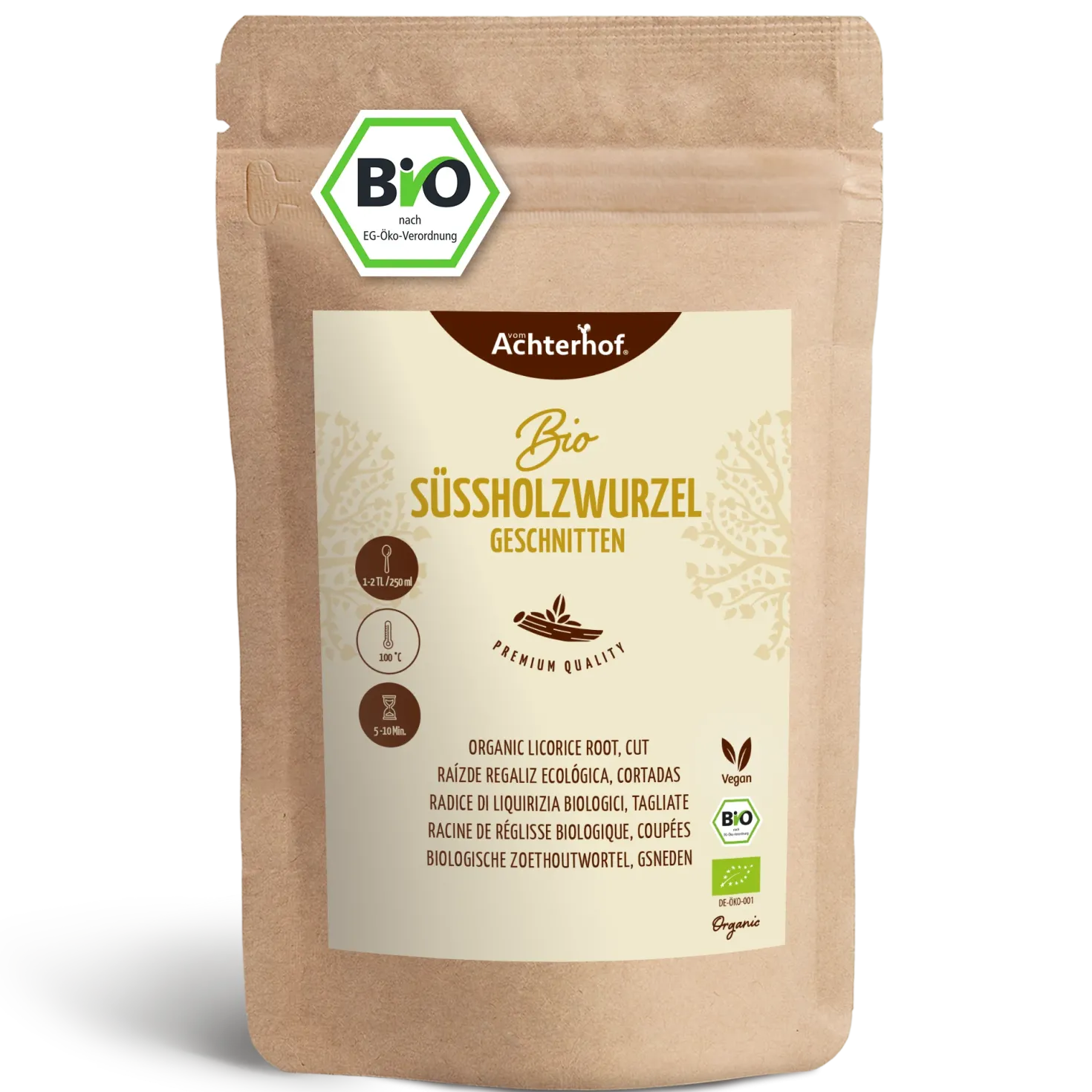 Süßholzwurzel geschnitten Bio (500g)