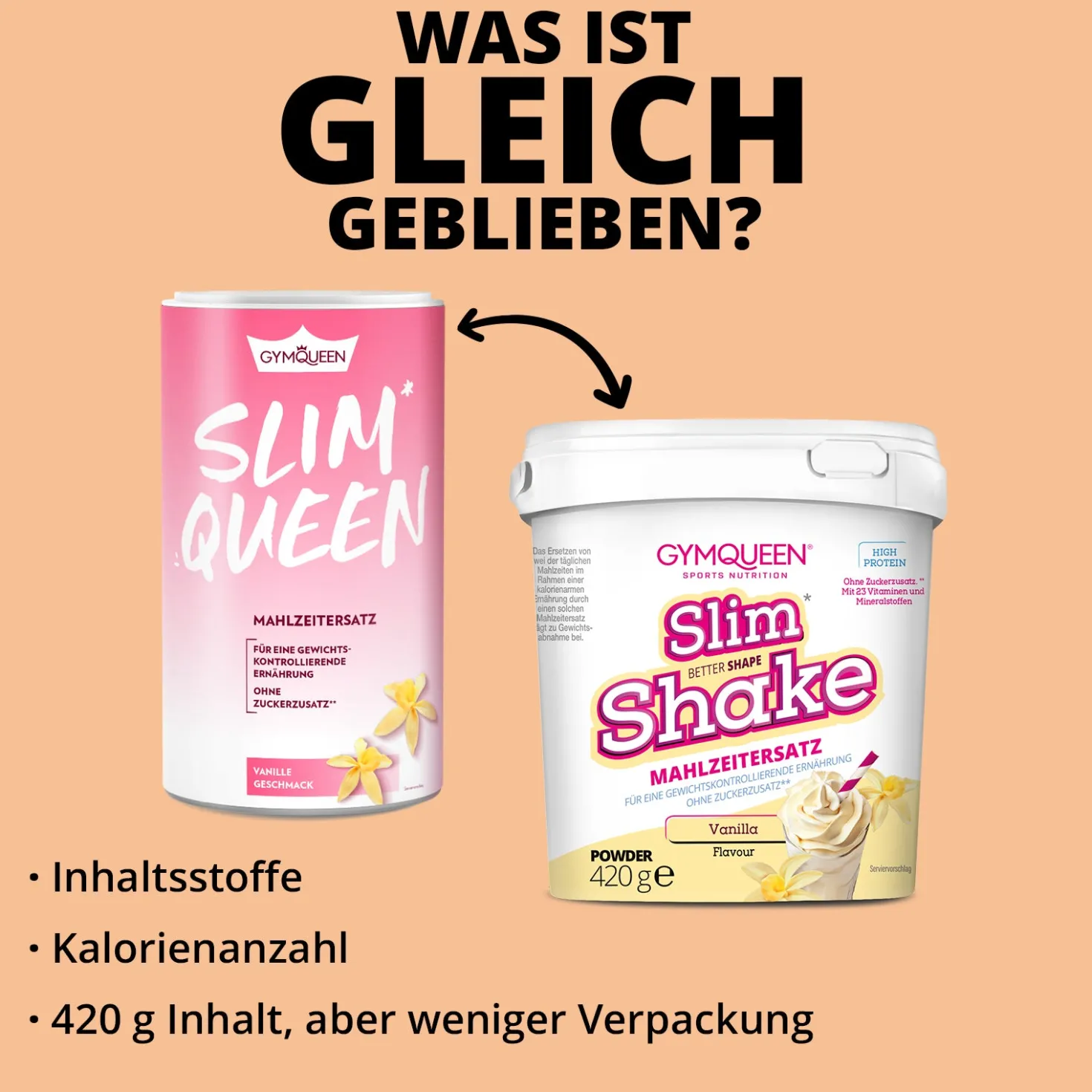 Slim Shake Mahlzeitersatz-Shake (420g)