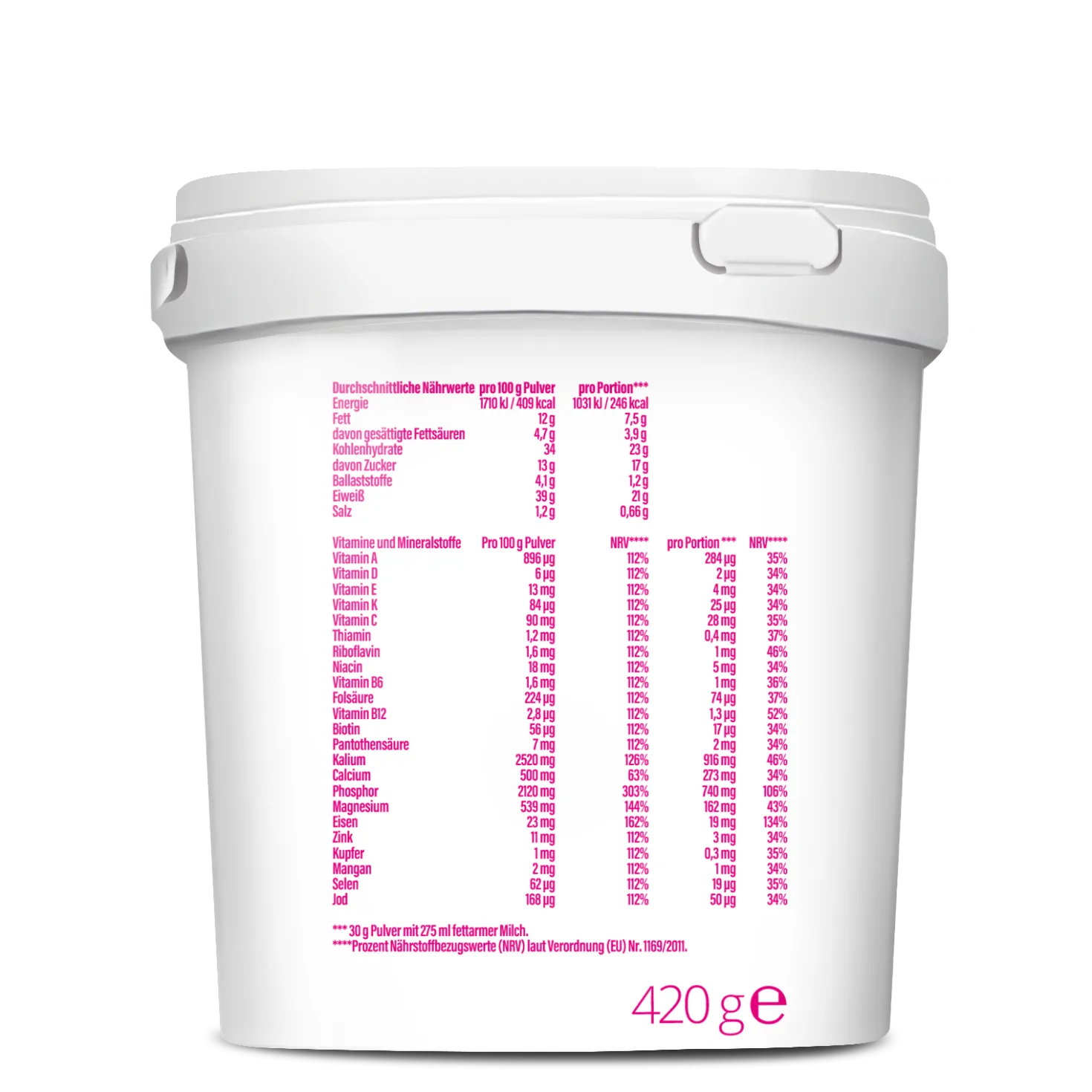 Slim Shake Mahlzeitersatz-Shake (420g)