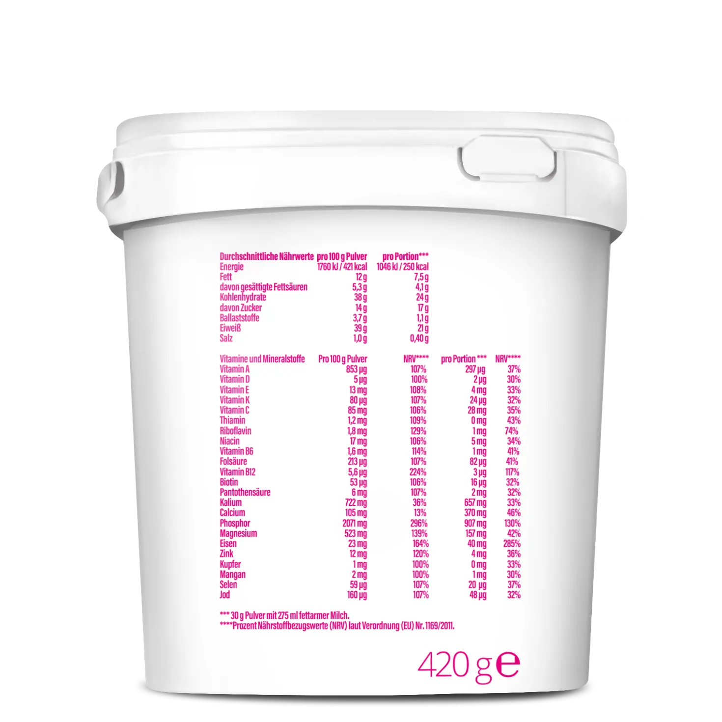 Slim Shake Mahlzeitersatz-Shake (420g)