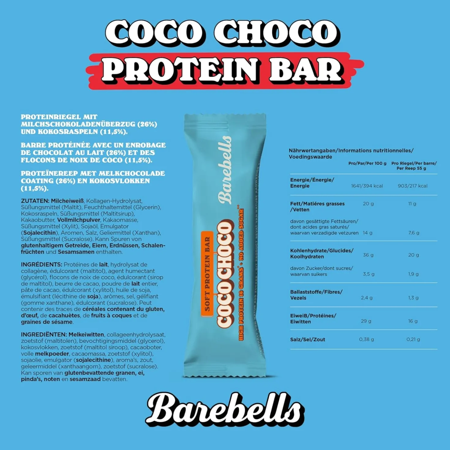 Soft Protein Bar (55g)