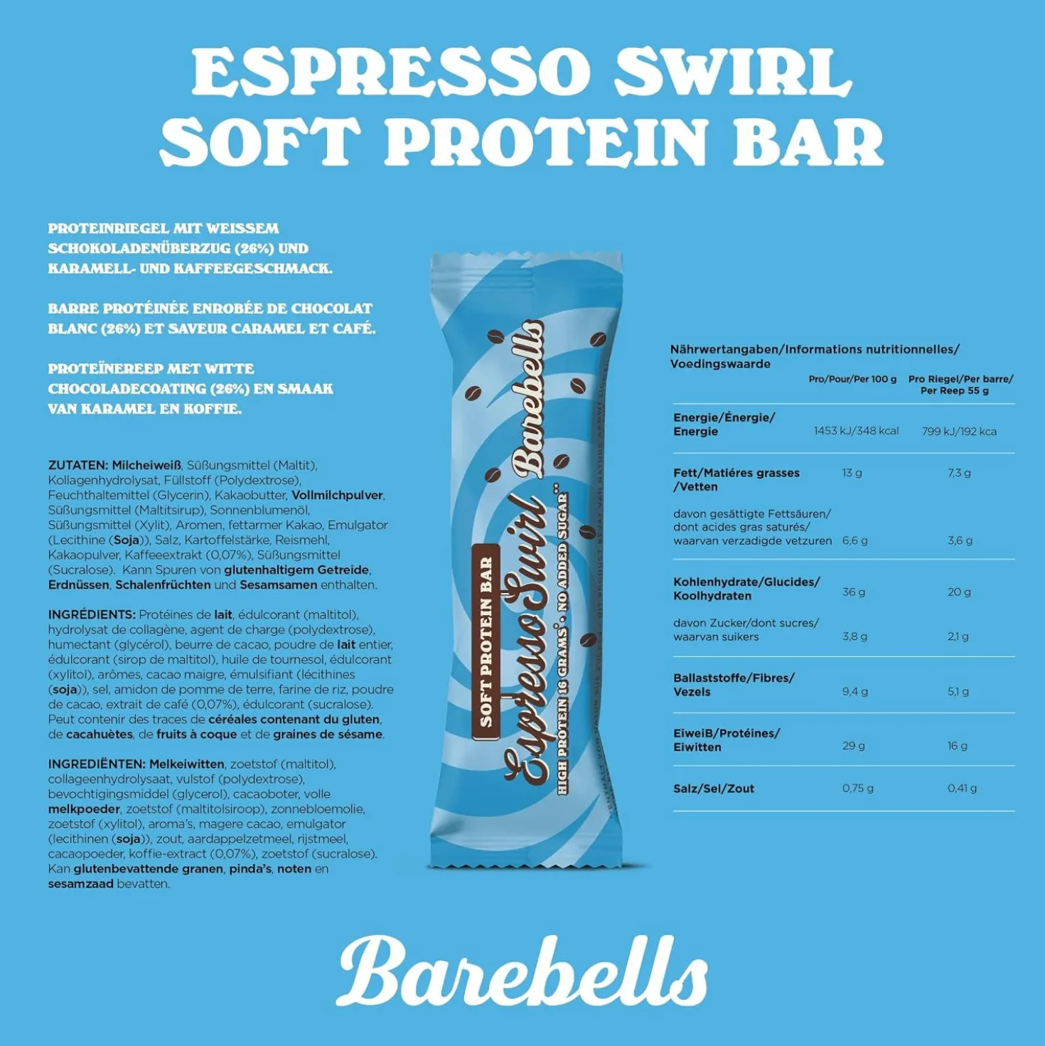 Soft Protein Bar (55g)
