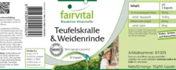 Teufelskralle und Weidenrinde (90 Kapseln)