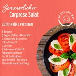 Tomate Mozzarella Gewürzzubereitung Bio (100g)
