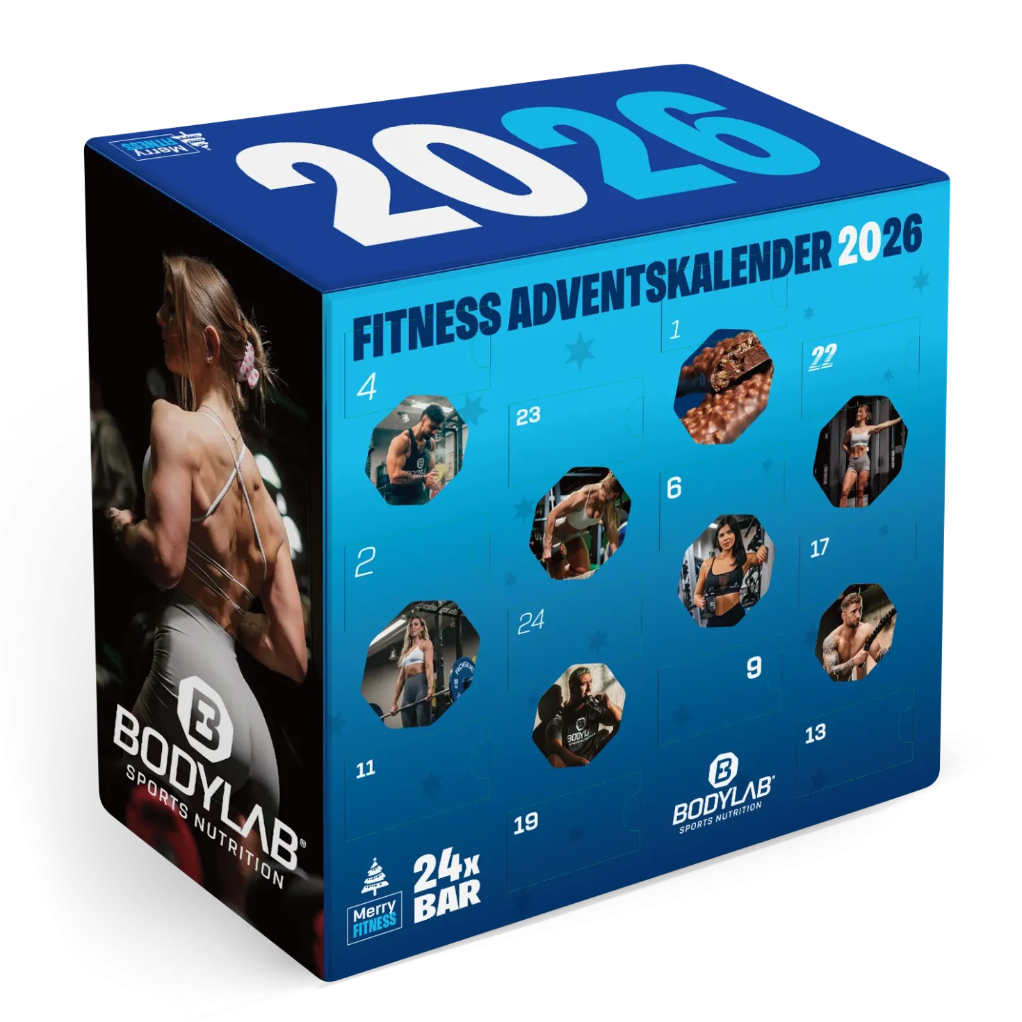 Unser BODYLAB Adventskalender im gemischten Doppelpack