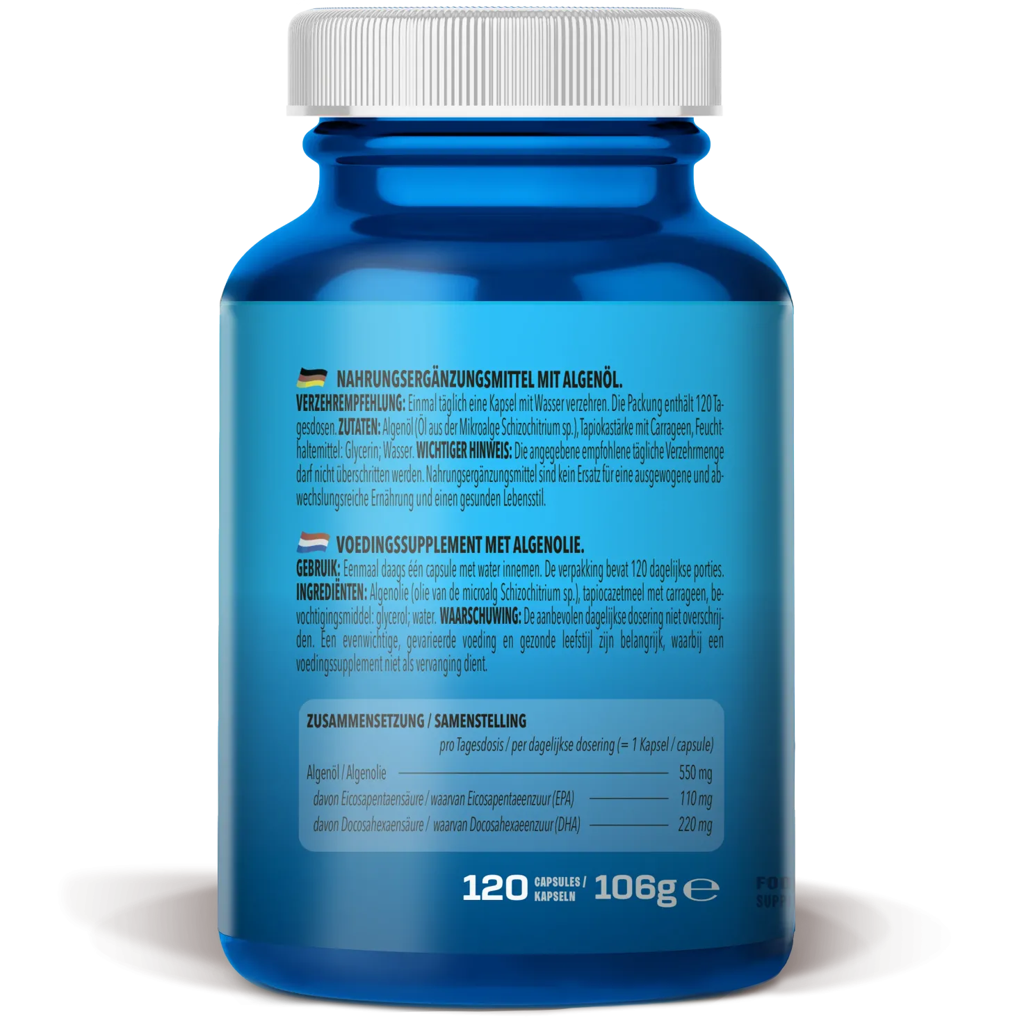 Vegan Omega 3 (120 Kapseln)