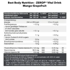 Vital Drink Zerop (1000ml)
