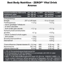 Vital Drink Zerop (1000ml)
