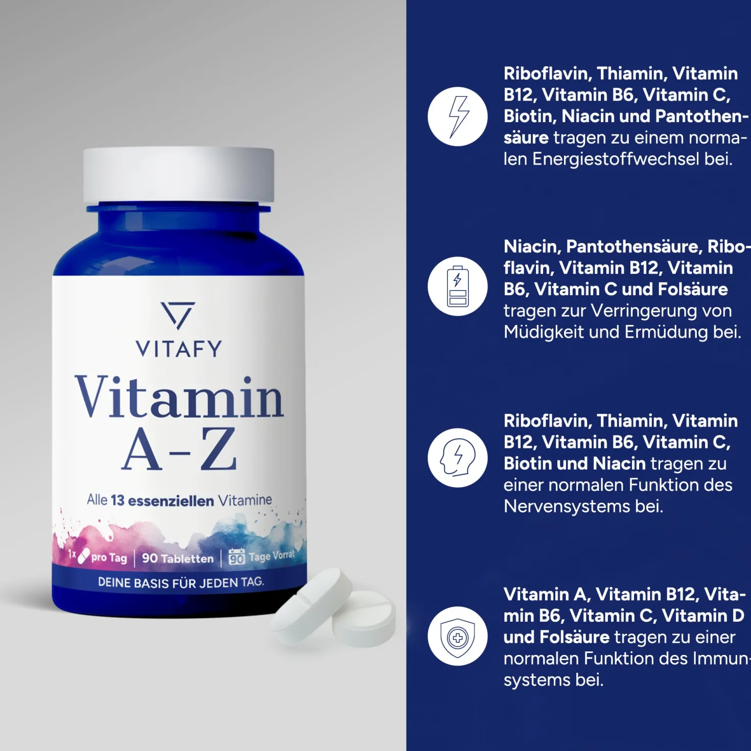 Vitamin A-Z (90 Tabletten)