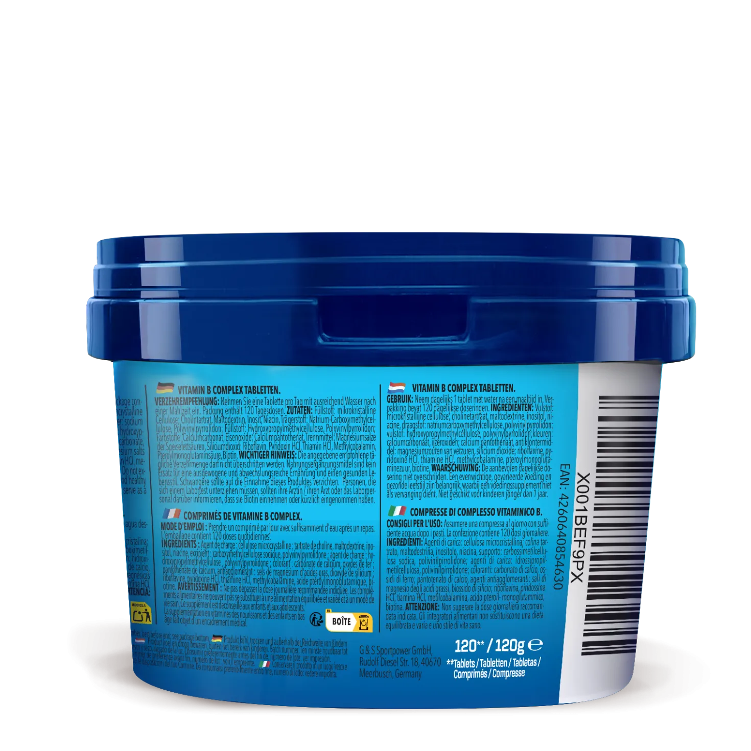 Vitamin B Complex (120 Tabletten)
