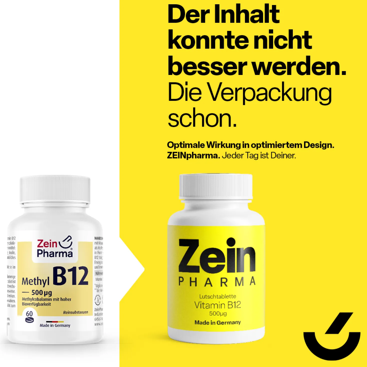Vitamin B12 500µg (60 Lutschtabletten)