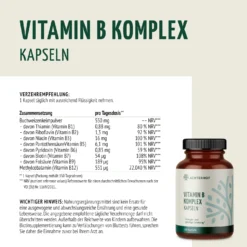 Vitamin B Komplex (150 Kapseln)
