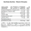 Vitamin B Komplex (100 Kapseln)