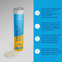 Vitamin B Komplex - Orange (20 Brausetabletten)