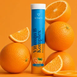 Vitamin B Komplex - Orange (20 Brausetabletten) - 6er Pack