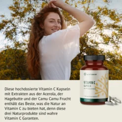 Vitamin C Kapseln (180 Kapseln)