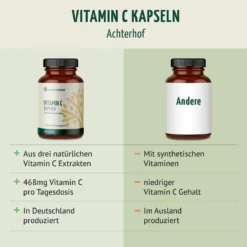 Vitamin C Kapseln (180 Kapseln)