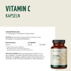 Vitamin C Kapseln (180 Kapseln)