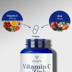 Vitamin C + Zink (60 Kapseln)
