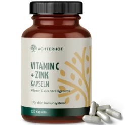 Vitamin C + Zink Kapseln (120 Kapseln)