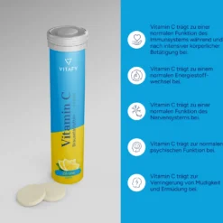 Vitamin C - Zitrone (20 Brausetabletten) - 6er Pack