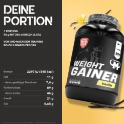 Weight Gainer Crash 5000 (4500g)