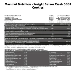 Weight Gainer Crash 5000 (4500g)