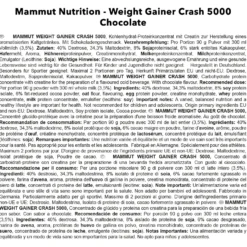 Weight Gainer Crash 5000 (4500g)