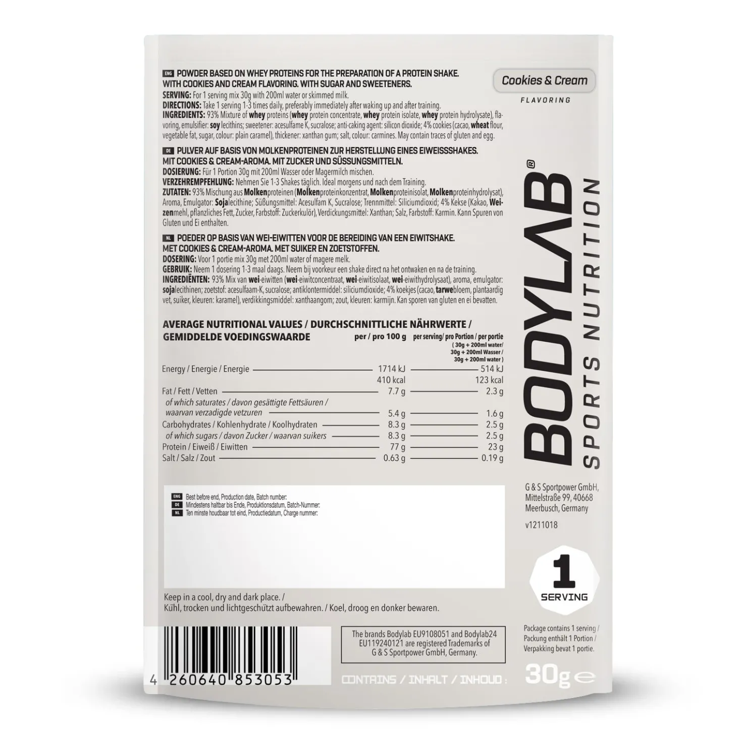 Whey Protein Probe (30g)
