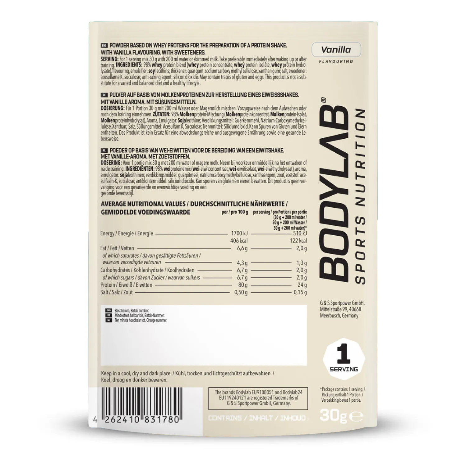 Whey Protein Probe (30g)