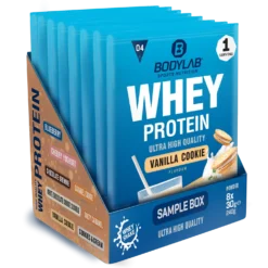 Whey Protein Probierboxen (8 Proben je 30g)