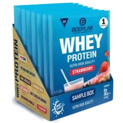 Whey Protein Probierboxen (8 Proben je 30g)