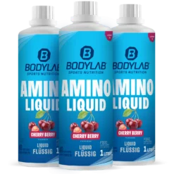 3 x Amino Liquid Cherry Berry (1000ml)