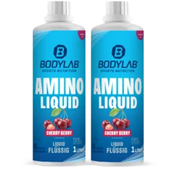2 x Amino Liquid Cherry Berry (1000ml)