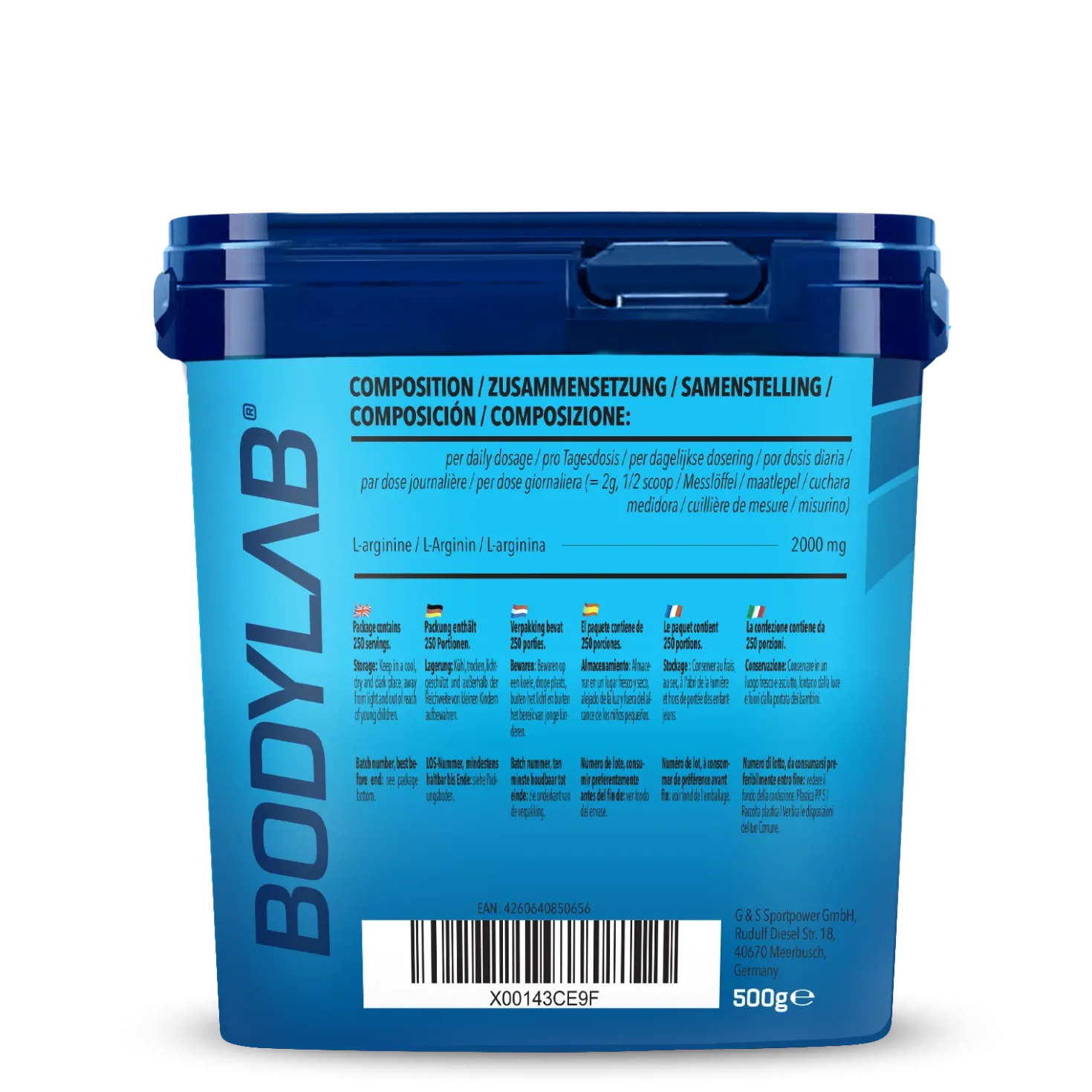 2 x Arginine Powder (je 500g)