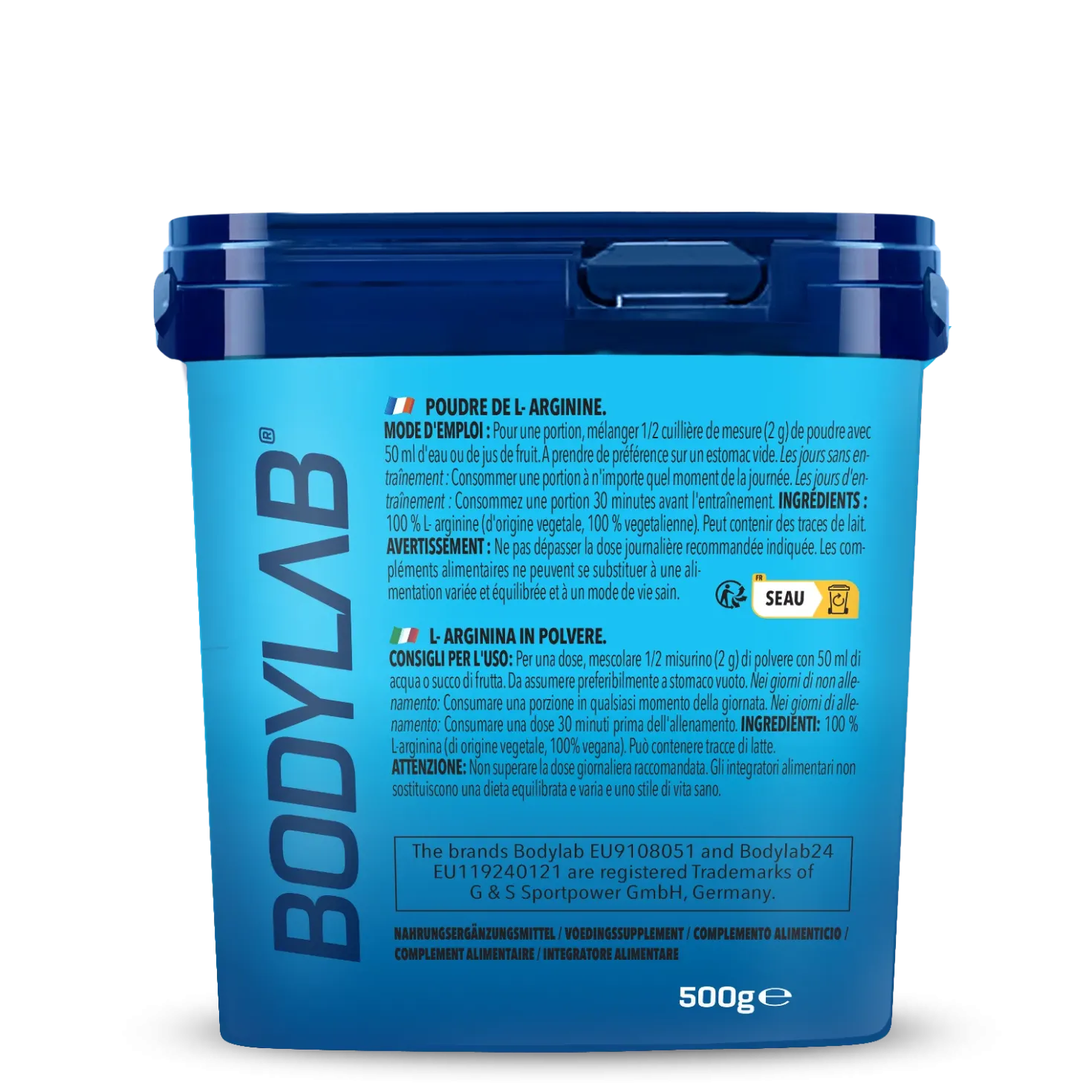 2 x Arginine Powder (je 500g)