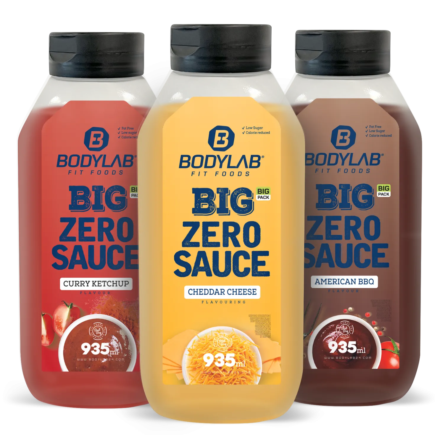3 x Big ZERO Sauce (je 935ml)