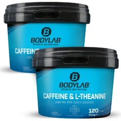 2 x Caffeine & L-Theanine (120 Kapseln)