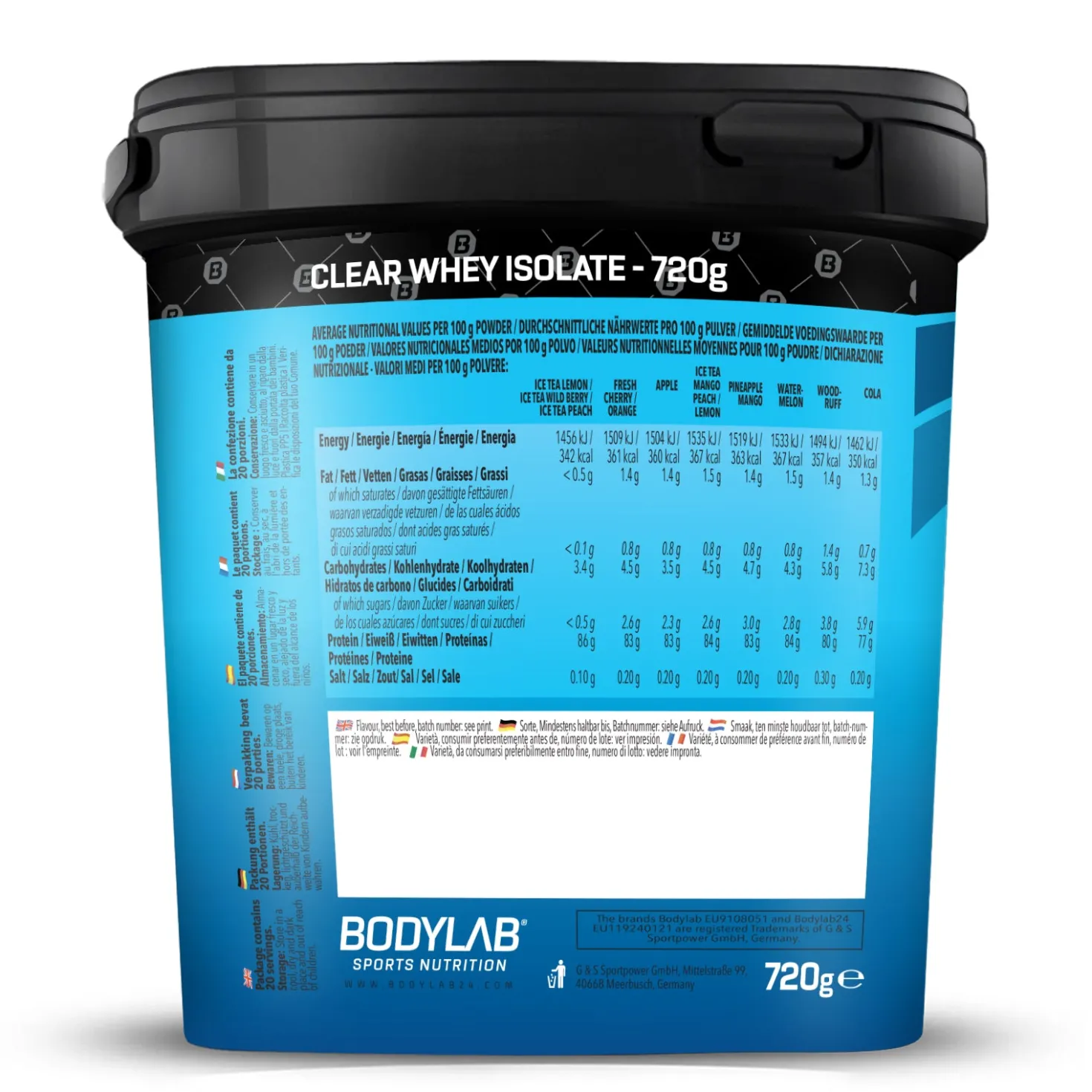 2 x Clear Whey Isolate (2 x 960g)