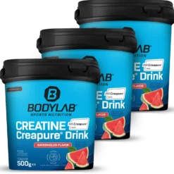 3 x Creatine Creapure® Drink (je 500g)
