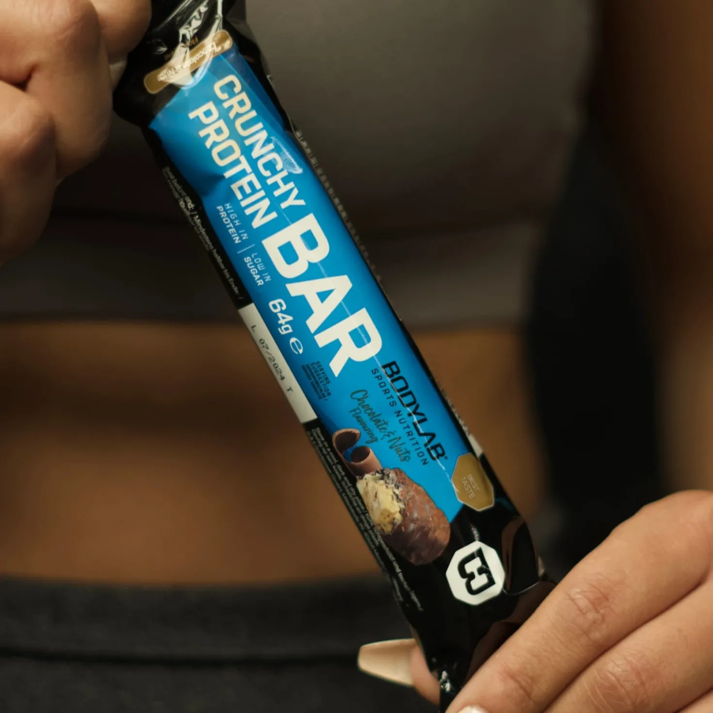 2 x Crunchy Protein Bar (je 12x64g)