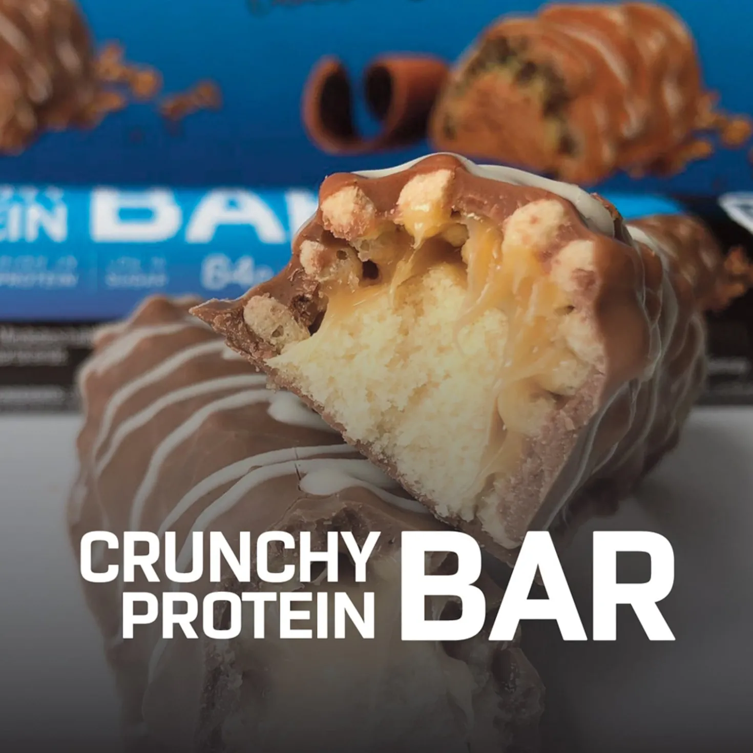 2 x Crunchy Protein Bar (je 12x64g)