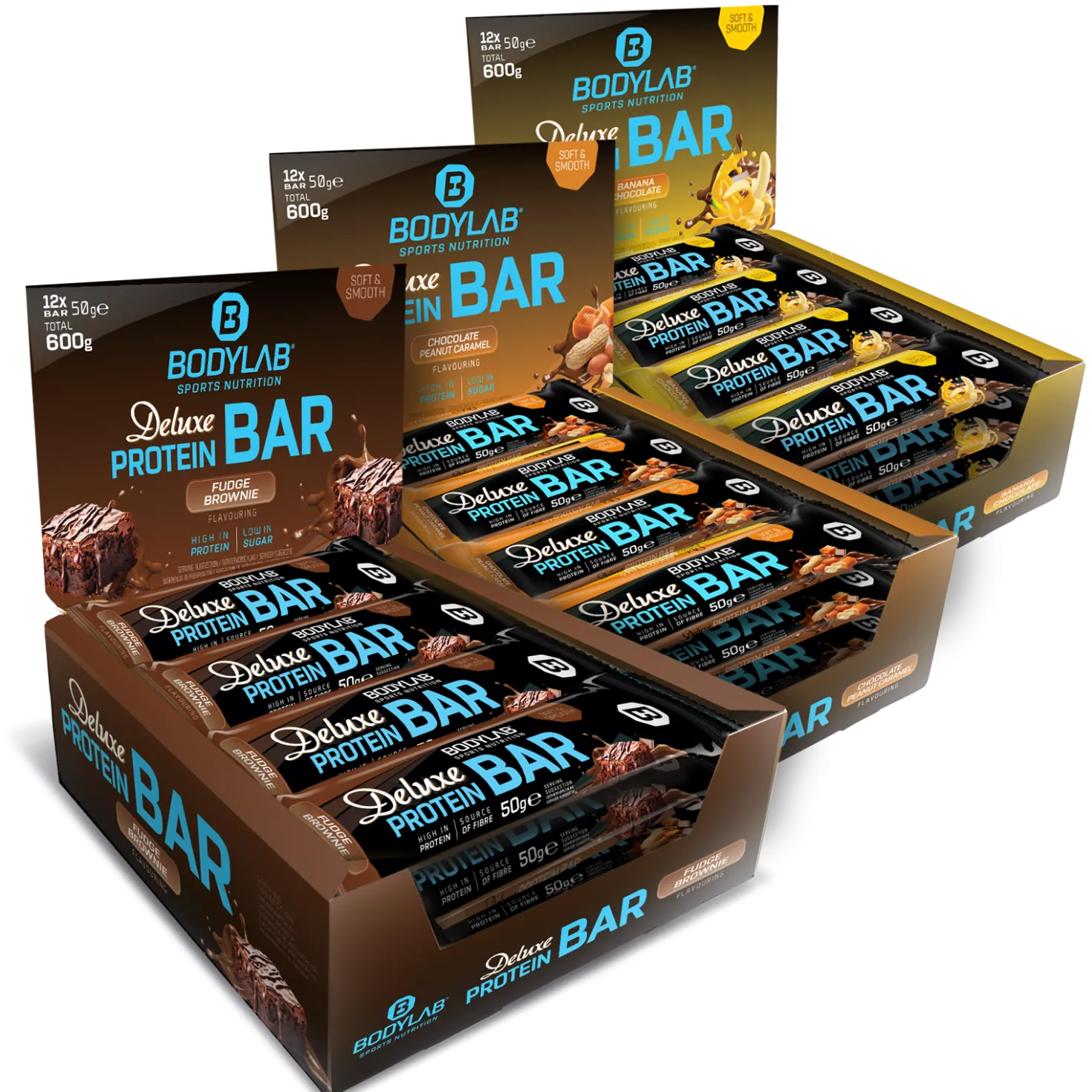 3 x Deluxe Protein Bar (je 12x50g)