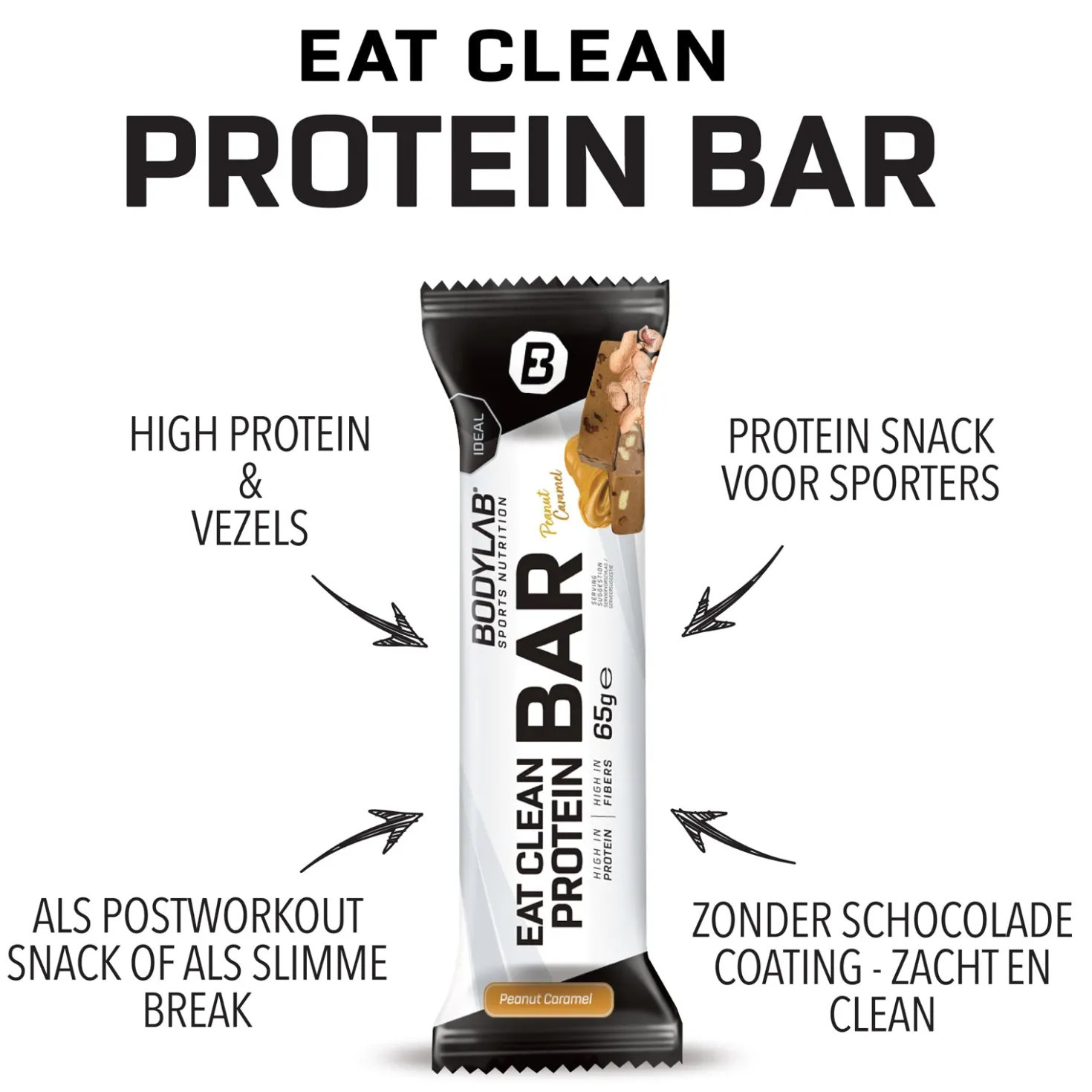 3 x Eat Clean Protein Bar (je 12x65g)