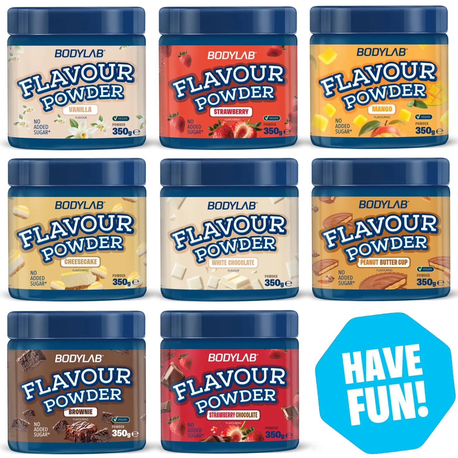 4 x Flavour Powder (350g)